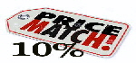 Price Match guarantee will beat any written estimate by 10%